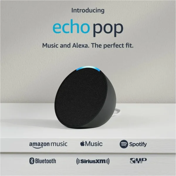 smart speaker with full-range sound powered by Alexa